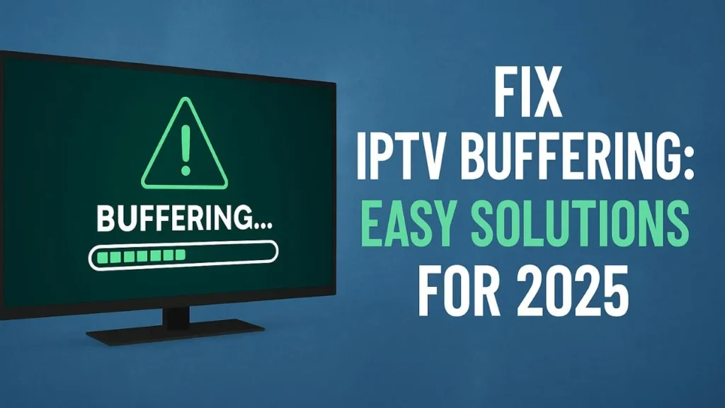 Fix IPTV Buffering