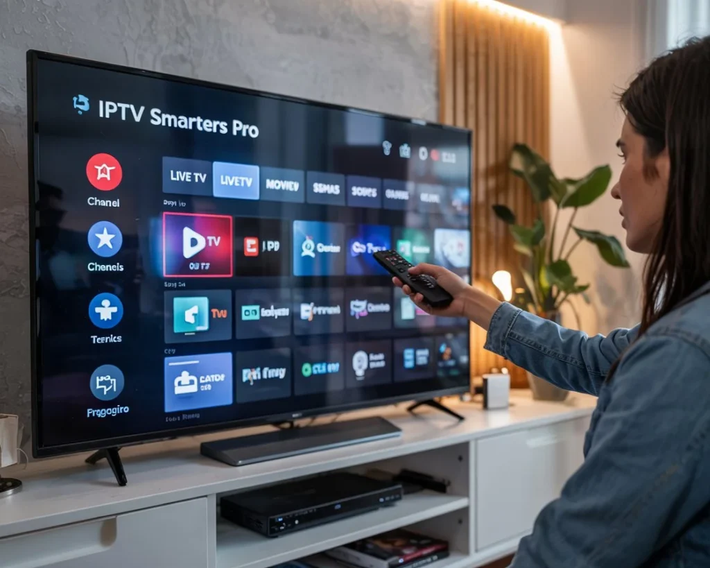 Smarters Pro on Smart TV