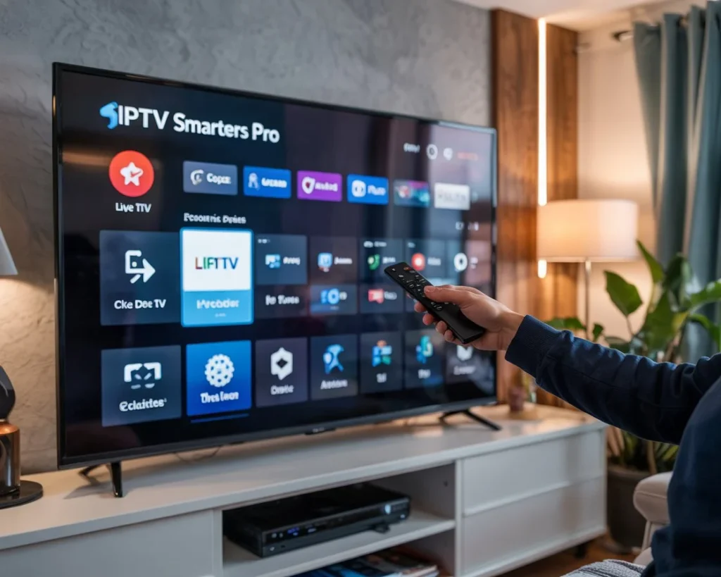 Smarters Pro on Smart TV